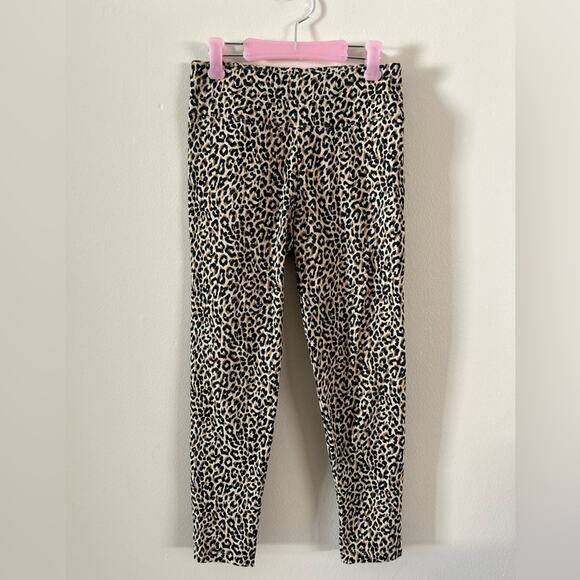 J Crew XS Leopard Print Leggings Women/Girls with stretch. - Picture 1 of 6
